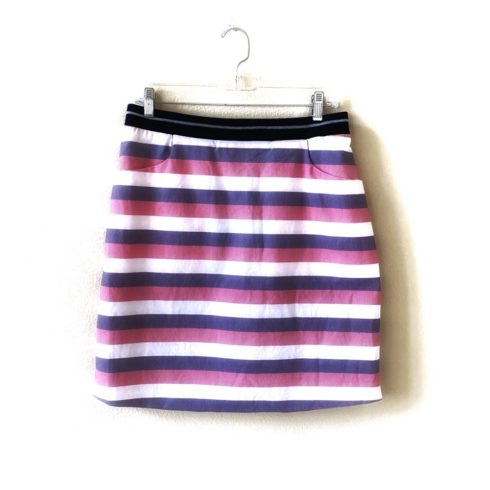 Stitchfix Iris Striped A-Line Skirt